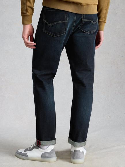 White Stuff Eastwood Jeans, Blue Indigo - view 2, Blue Indigo