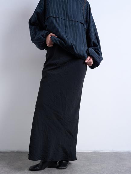 Topshop Straight Maxi Skirt, Black