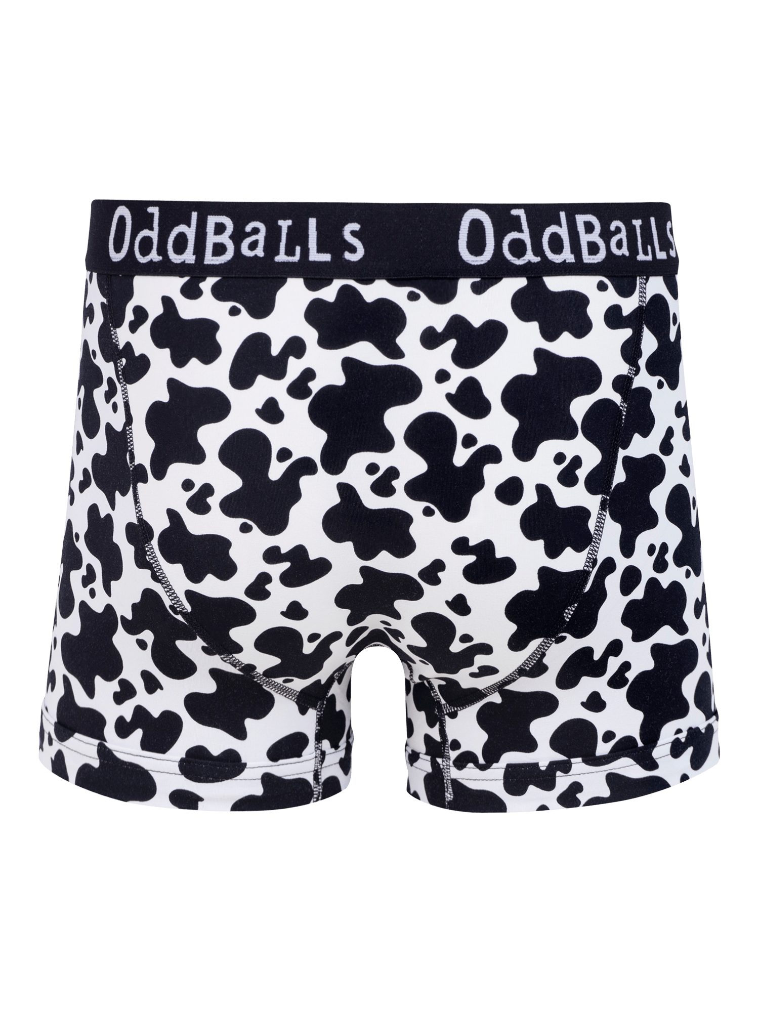 Product image 3 of 5, which shows OddBalls Cotton Boxers Favourites Bundle, Pack of 4, Multi, S