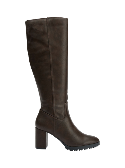 V.GAN Edam Knee High Boots, Brown, Brown