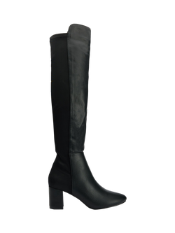 V.GAN Suga Knee High Boots, Black, Black