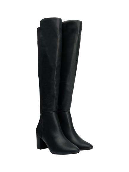 V.GAN Suga Knee High Boots, Black - view 2, Black