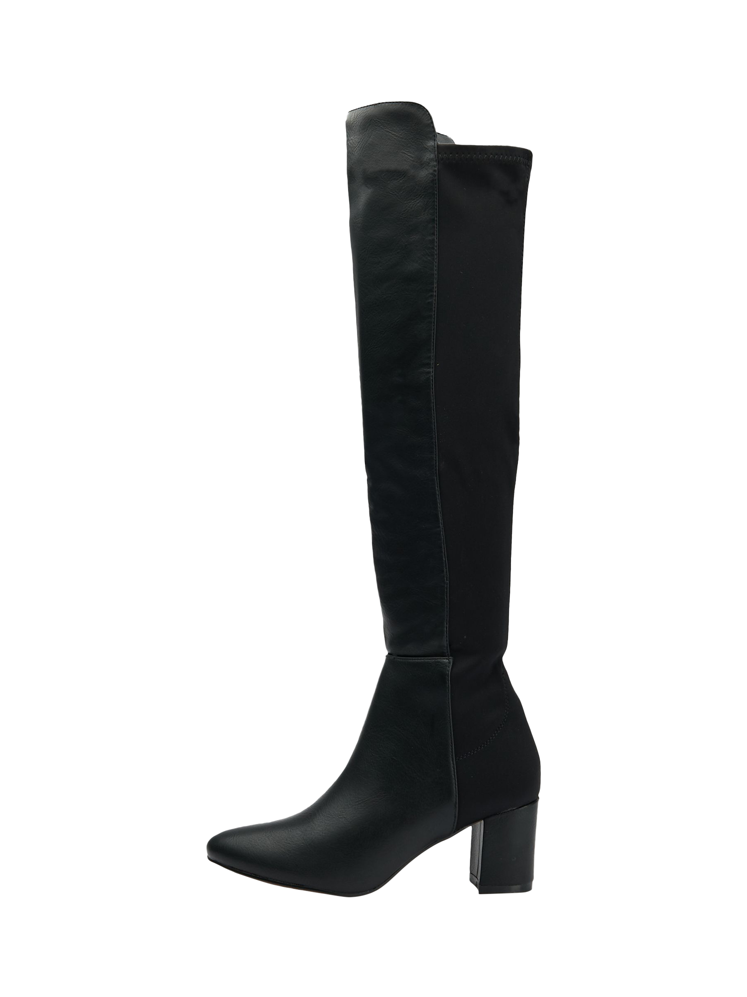 Product image 5 of 5, which shows V.GAN Suga Knee High Boots, Black, 3