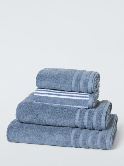 John Lewis Turkish Cotton Towels, Pacific