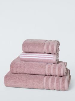 John Lewis Turkish Cotton Towels, Mauve