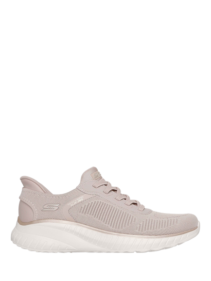 Skechers Hands Free Slip-ins BOBS Sport Squad Chaos Current Muse Trainers, Natural
