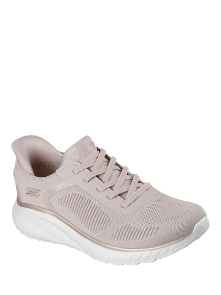 Skechers Hands Free Slip-ins BOBS Sport Squad Chaos Current Muse Trainers - view 2, Natural