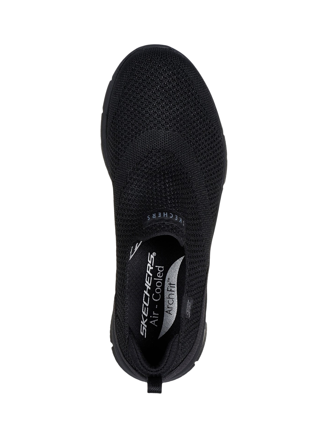 Product image 4 of 4, which shows Skechers Arch Fit Refine 2.0 Cascade Trainers, Black, 3