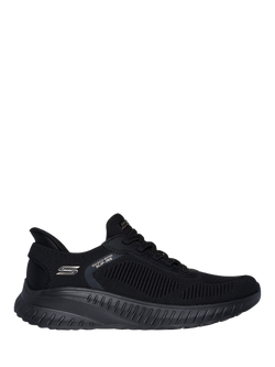 Skechers BOBS Sport Squad Chaos Slip-ins Trainers, Black