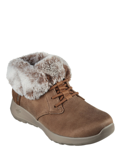 Skechers On-the-Go Joy Cozy Charm Boots, Chestnut - view 2, Chestnut