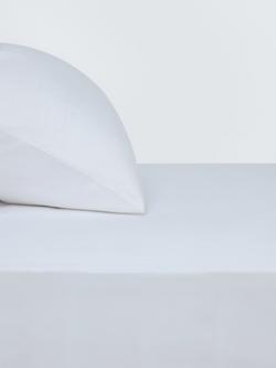 John Lewis Crisp & Fresh 400 Thread Count Egyptian Cotton Deep Fitted Sheet, White