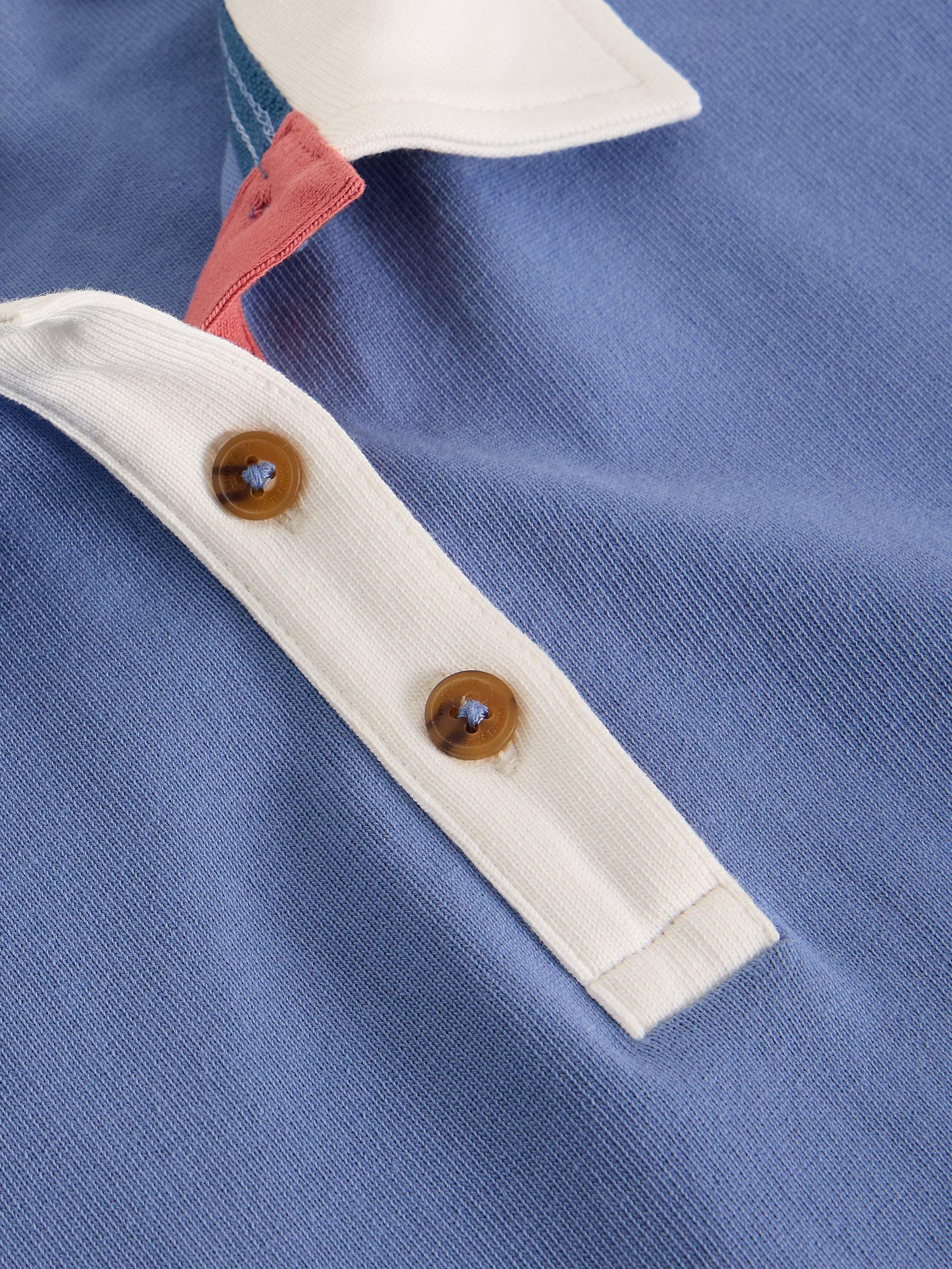 Product image 6 of 6, which shows White Stuff Ruby Organic Cotton Shirt, Blue, 6