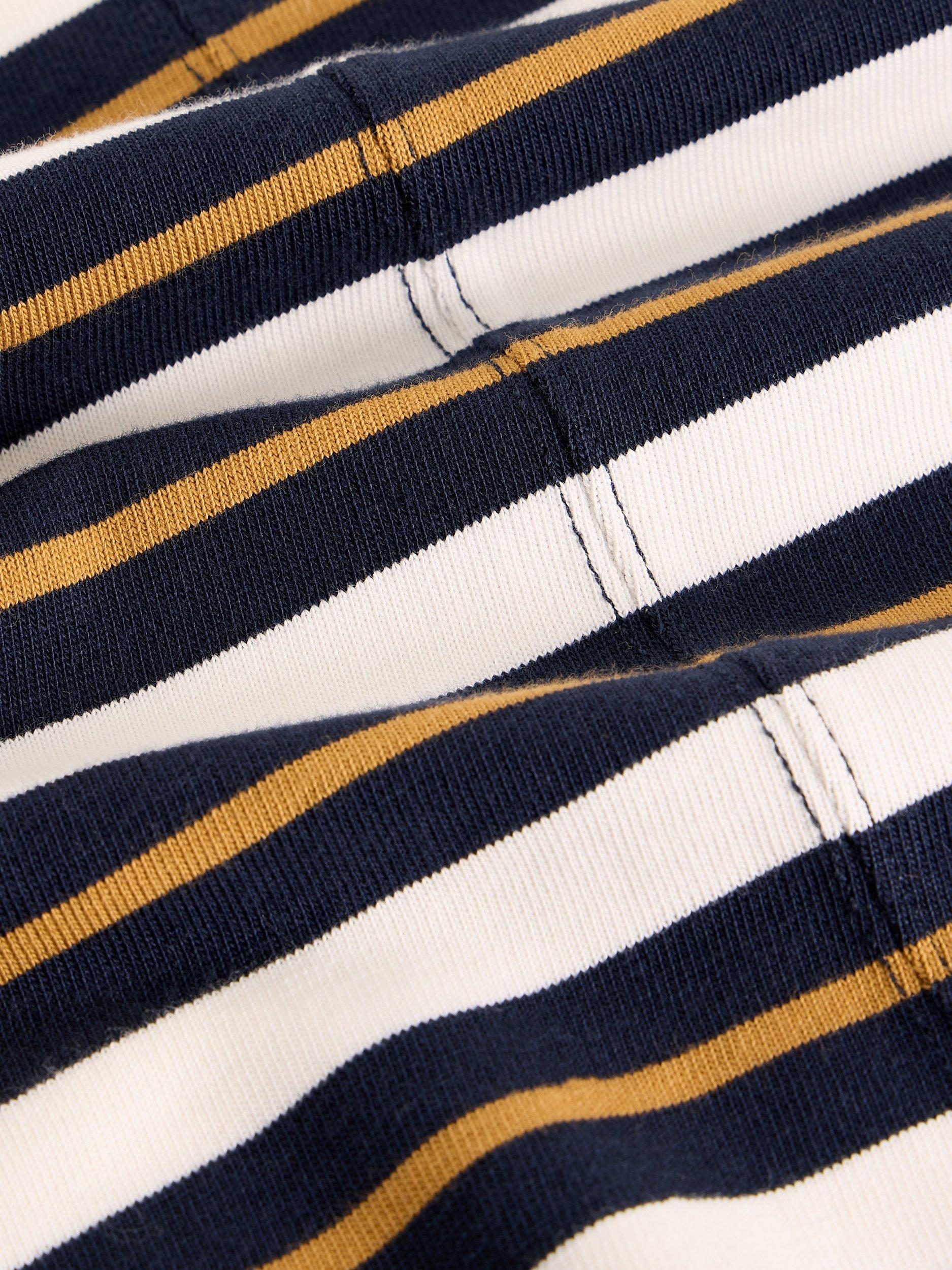 Product image 6 of 6, which shows White Stuff Kim Stripe Top, Blue/Multi, 6