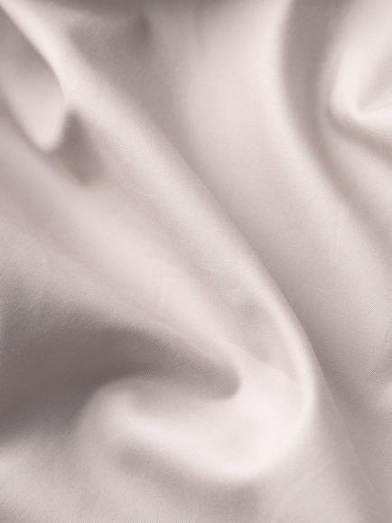 John Lewis Egyptian Cotton Percale Easy Care 400 Thread Count Fitted Sheet - view 2, Pink Tint