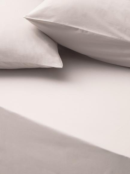John Lewis Egyptian Cotton Sateen 600 Thread Count Deep Fitted Sheet, Pink Tint