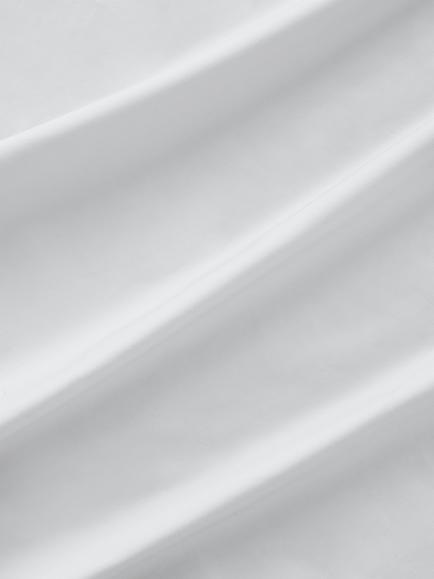 John Lewis Egyptian Cotton Sateen 600 Thread Count Deep Fitted Sheet - view 2, Light Grey