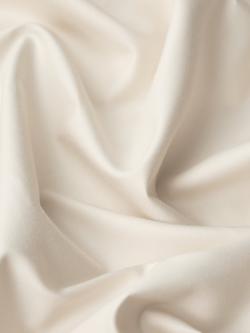 John Lewis Egyptian Cotton Sateen 600 Thread Count Flat Sheet - view 2, Cream