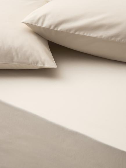 John Lewis Egyptian Cotton Sateen 600 Thread Count Fitted Sheet, Cream