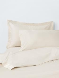 John Lewis Egyptian Cotton 600 Thread Count Bedding, Cream