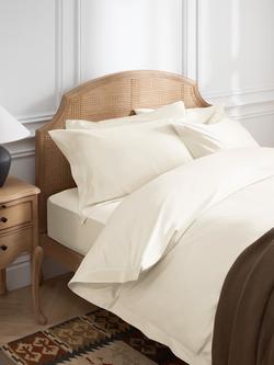 John Lewis Egyptian Cotton Sateen 600 Thread Count Bedding - view 2, Cream