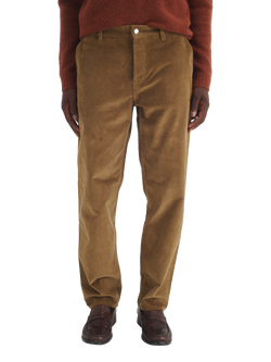 Maison Standards Cadix Velvet Trousers, Dark Beige, Dark Beige