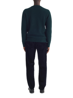 Maison Standards Cadix Velvet Trousers, Navy - view 2, Navy