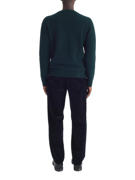 Maison Standards Cadix Velvet Trousers, Navy - view 2, Navy