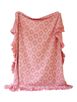 TBCo Diamond Cotton Duvet Cover Set - view 2, Pink