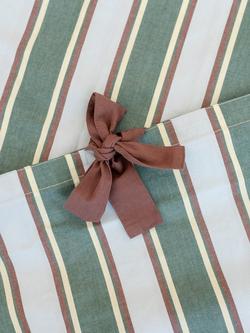 TBCo Stripe Duvet Cover Set - view 2, Blue Stripe