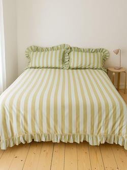 TBCo Stripe Duvet Cover Set, Mint, Mint Stripe
