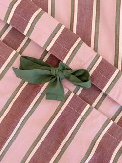 TBCo Stripe Duvet Cover Set - view 2, Pink Stripe