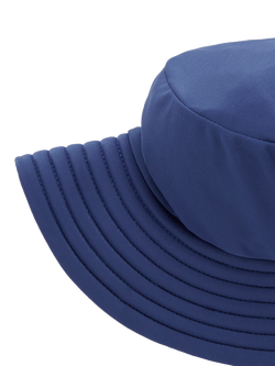 Purebaby Baby Broad Brim Swim Hat, Marine - view 2, Marine