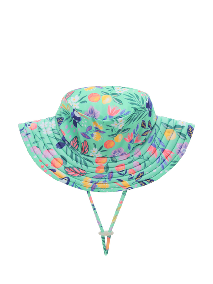 Purebaby Baby Broad Brim Swim Hat, Toucan Print, Toucan Print