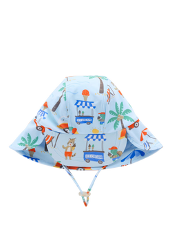 Purebaby Baby Legionnaires Swim Hat, Cancun Print, Cancun Print