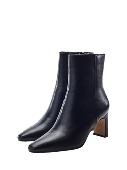 Moda in Pelle Opalia Square Toe Ankle Boots, Black - view 2, Black