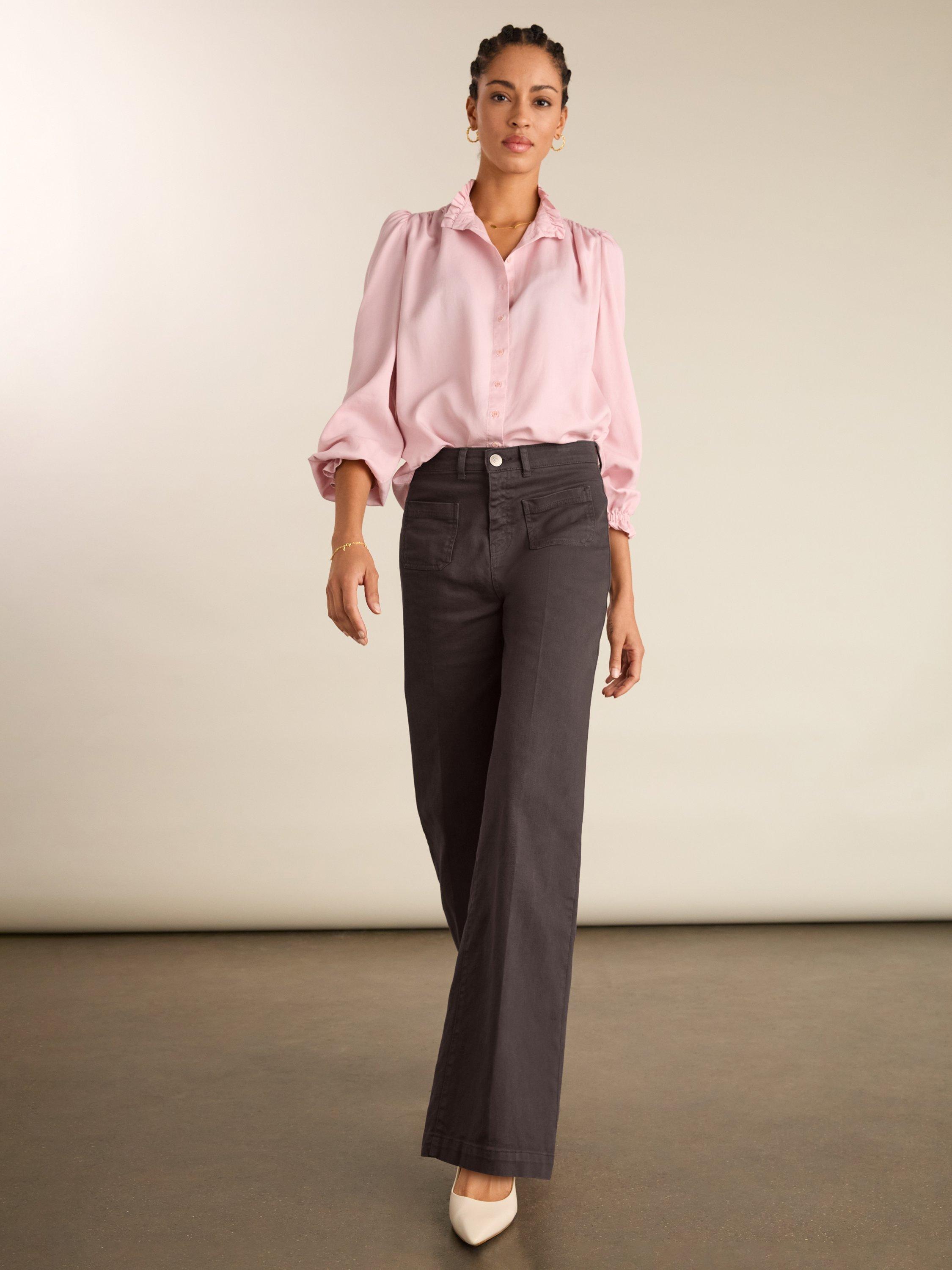 Product image 1 of 6, which shows Baukjen Robyn Stretch Jeans, Dark Chocolate, 10