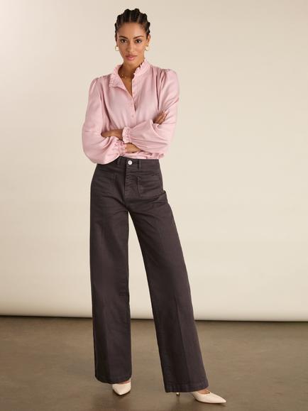 Baukjen Robyn Stretch Jeans, Dark Chocolate - view 2, Dark Chocolate
