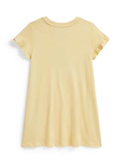 Ralph Lauren Kids' Polo Bear Knitted T-Shirt Dress, Yellow - view 2, Yellow
