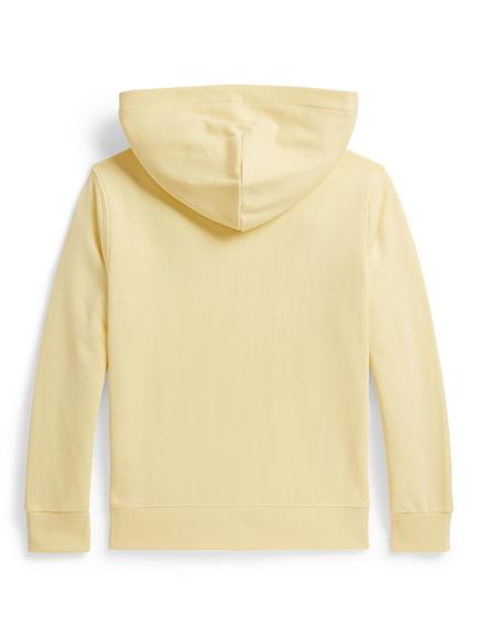 Ralph Lauren Kids' Quarter Zip Hoodie, Yellow - view 2, Yellow