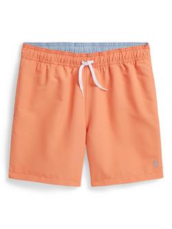 Ralph Lauren Kids' Traveller Swim Trunks, Poppy, Poppy