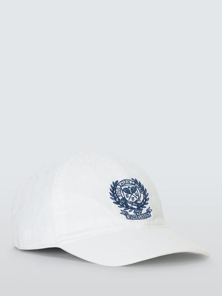 Ralph Lauren Kids' Wimbledon 2026 Ball Cap, White, White