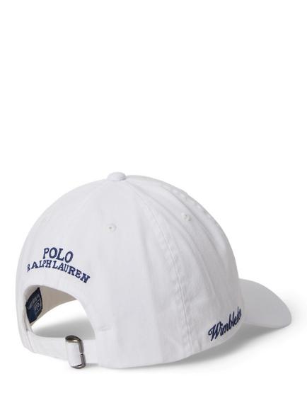 Ralph Lauren Kids' Wimbledon 2026 Polo Bear Cap, White - view 2, White
