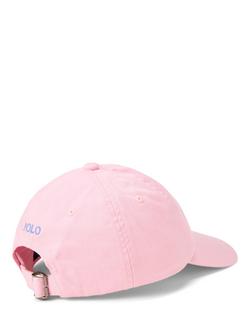 Ralph Lauren Kids' Cotton Sports Cap, Caramel Pink - view 2, Caramel Pink