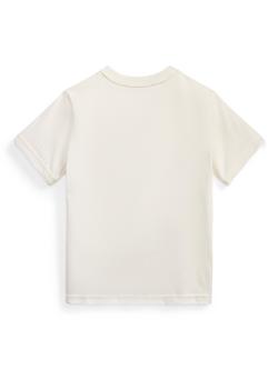 Ralph Lauren Kids' Short Sleeve Polo Bear T-Shirt, White - view 2, White