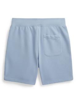 Ralph Lauren Kids' French Terry Drawstring Shorts, Estate Blue - view 2, Estate Blue