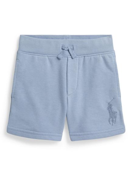 Ralph Lauren Kids' French Terry Drawstring Shorts, Estate Blue, Estate Blue