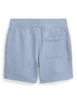 Ralph Lauren Kids' French Terry Drawstring Shorts, Estate Blue - view 2, Estate Blue