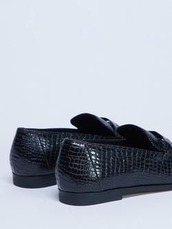 Topshop Charlie Loafers, Black - view 2, Black