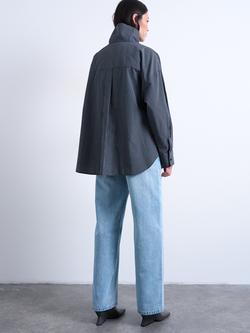 Topshop Low Rise Relaxed Jeans - view 2, Bleach