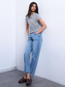 Topshop Comfort Straight Jeans, Bleach, Bleach